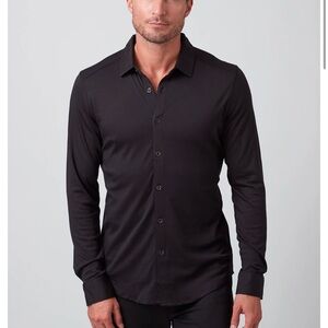 Men's Black Long Sleeve Shirt